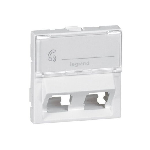 Legrand Adapter Mosaic KEYSTONE 2-fach 2-mod.sw