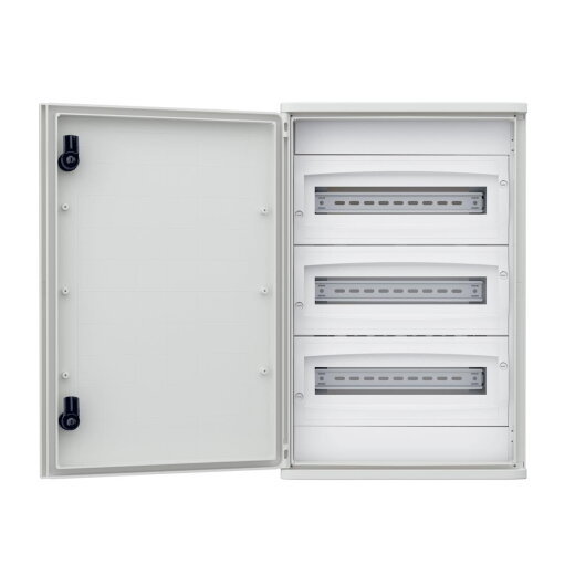 Legrand Montagerahmen m.FABD 108 Mod 4 Reihen m.je 27 Mod