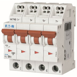 Eaton Electric Leitungsschutzschalter, Automat PLI-D4/4...
