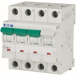 Eaton Electric Leitungsschutzschalter, Automat PXL-D6/3N...