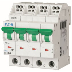 Eaton Electric Leitungsschutzschalter, Automat PLI-D6/4...