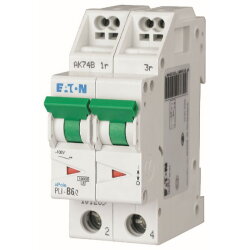 Eaton Electric Leitungsschutzschalter, Automat PLI-D8/2...