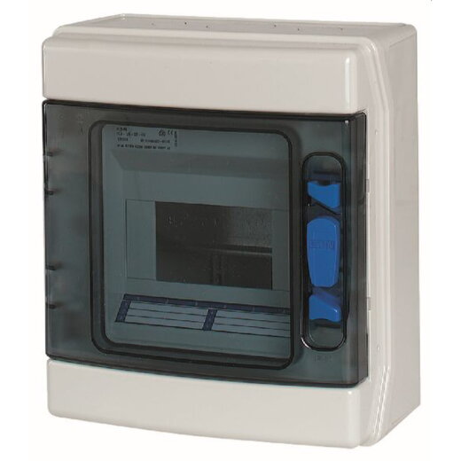 Eaton Electric AP-Kleinverteiler IKA-1/6-ST IP65  1reihig 6TE