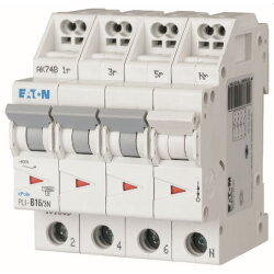 Eaton Electric Leitungsschutzschalter, Automat PLI-B16/3N...
