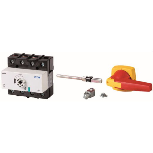 Eaton Electric Lasttrennschalter DMM-125/3/M4/P-R 3polig 125A rot