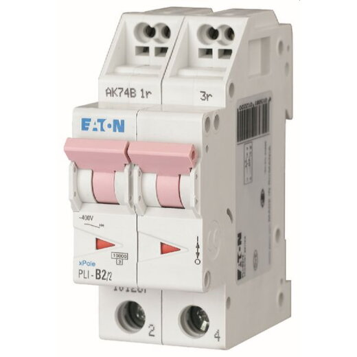 Eaton Electric Leitungsschutzschalter, Automat PLI-B2/2 B2A 2polig (Steckkl.)