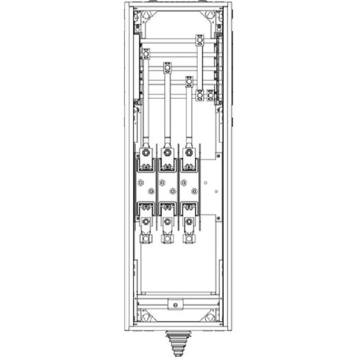 Eaton Electric Komplettschrank ZSD-ESPS/NH2 für NH2