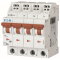 Eaton Electric Leitungsschutzschalter, Automat PLI-B4/4 B4A 4polig (Steckkl.)