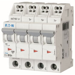 Eaton Electric Leitungsschutzschalter, Automat PLI-D16/4...