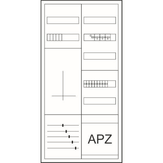 Eaton Electric Komplettschrank ZSD-ZV-1100/APZ/C