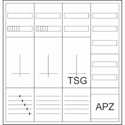 Eaton Electric Komplettschrank ZSD-ZZTV-1100/APZ