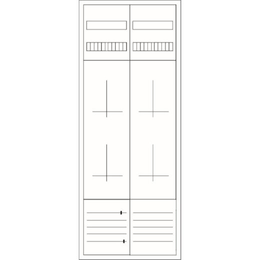 Eaton Electric Komplettschrank ZSD-4Z-1400