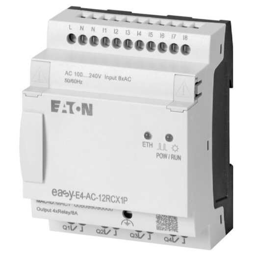Eaton Electric Steuerrelais EASY-E4-AC-12RCX1P easyE4
