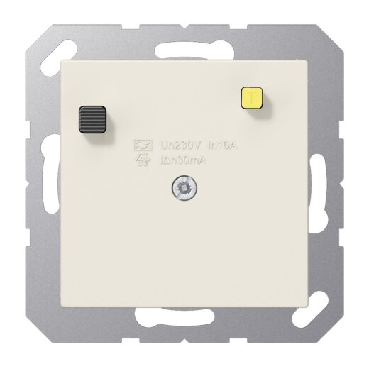 Jung FI-Schutzschalter (RCD) 30 mA, Serie AS, weiß A5530FIB