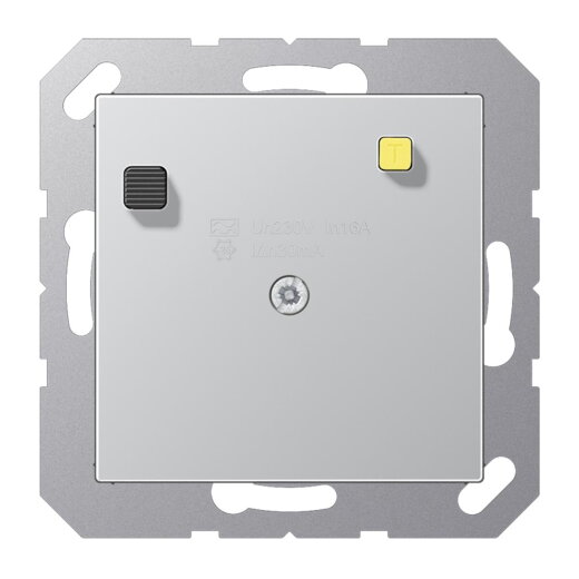 Jung FI-Schutzschalter (RCD) 30 mA, Serie A, aluminium A5530FIBAL