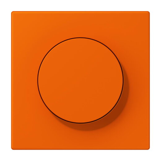 Jung Abdeckung mit Drehknopf, Serie LS, orange LC1740224