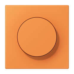 Jung Abdeckung mit Drehknopf, Serie LS, orange clair...