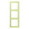 Jung Rahmen, 3-fach, LS 990, vert jaune clair LC983222