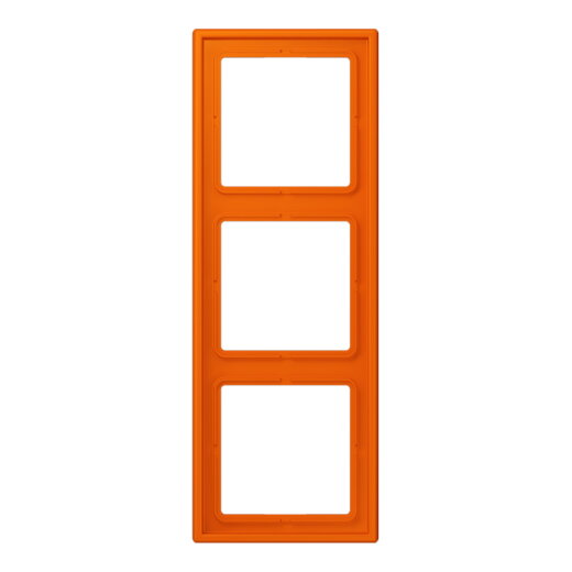 Jung Rahmen, 3-fach, LS 990, orange LC983224