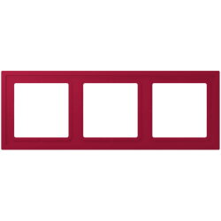 Jung Rahmen, 3-fach, LS ZERO, rouge carmin LCZ983BF229