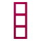 Jung Rahmen, 3-fach, LS 990, rouge rubia LC983230