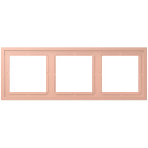 Jung Rahmen, 3-fach, LS ZERO, rose clair LCZ983BF231