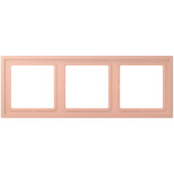Jung Rahmen, 3-fach, LS ZERO, rose clair LCZ983BF231