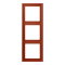 Jung Rahmen, 3-fach, LS 990, locre rouge LC983232
