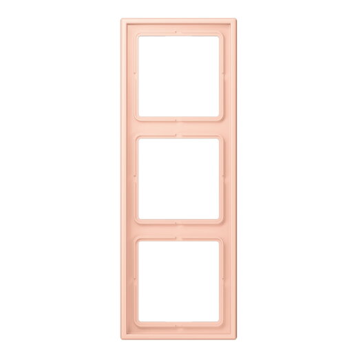 Jung Rahmen, 3-fach, LS 990, locre rouge clair LC983234