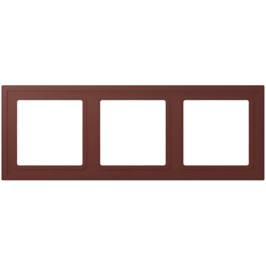 Jung Rahmen, 3-fach, LS ZERO, terre sienne br?lée 31 LCZ983BF235