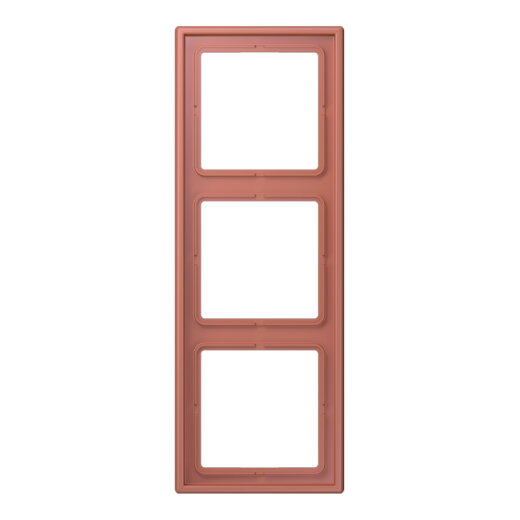 Jung Rahmen, 3-fach, LS 990, terre sienne brique LC983236