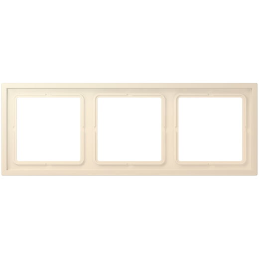 Jung Rahmen, 3-fach, LS ZERO, terre sienne pâle LCZ983BF238