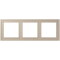 Jung Rahmen, 3-fach, LS ZERO, ombre naturelle claire LCZ983BF243
