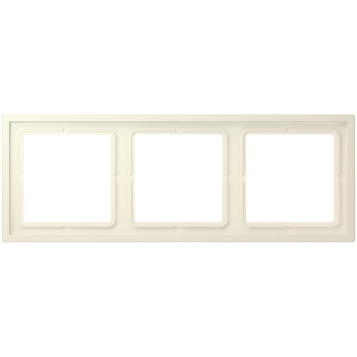 Jung Rahmen, 3-fach, LS ZERO, blanc ivoire LCZ983BF245