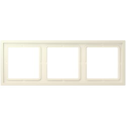 Jung Rahmen, 3-fach, LS ZERO, blanc ivoire LCZ983BF245