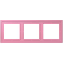 Jung Rahmen, 3-fach, LS ZERO, rose vif LCZ983BF246