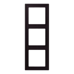 Jung Rahmen, 3-fach, LS 990, noir divoire LC983248