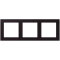 Jung Rahmen, 3-fach, LS ZERO, noir divoire LCZ983BF248