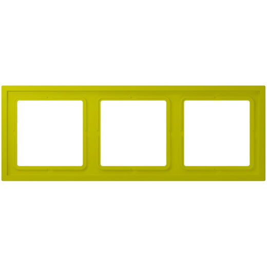 Jung Rahmen, 3-fach, LS ZERO, vert olive vif LCZ983BF249
