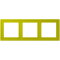 Jung Rahmen, 3-fach, LS ZERO, vert olive vif LCZ983BF249