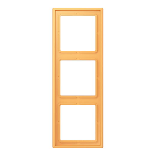 Jung Rahmen, 3-fach, LS 990, ocre jaune clair LC983254