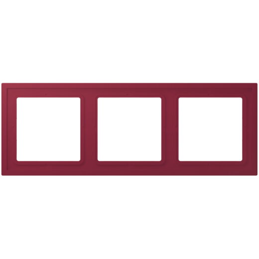 Jung Rahmen, 3-fach, LS ZERO, le rubis LCZ983BF255