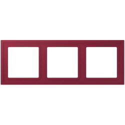 Jung Rahmen, 3-fach, LS ZERO, le rubis LCZ983BF255