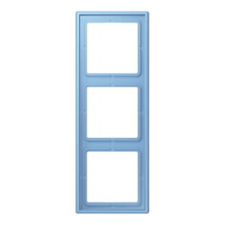 Jung Rahmen, 3-fach, LS 990, bleu...