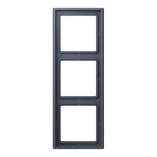 Jung Rahmen, 3-fach, LS 990, gris fonce 59 LC983262