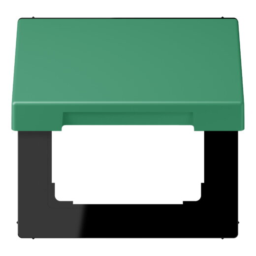 Jung Klappdeckel mit Rückstellfeder, Thermoplast lackiert, Serie LS, vert 59 LC990BFKL250