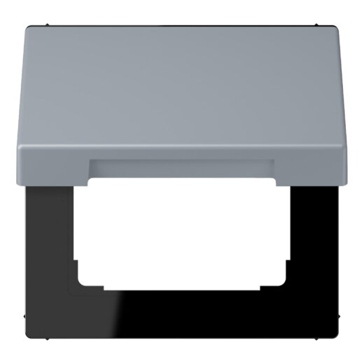 Jung Klappdeckel mit Rückstellfeder, Thermoplast lackiert, Serie LS, gris clair 59 LC990BFKL257