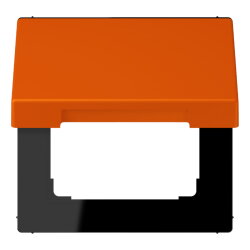 Jung Klappdeckel mit Rückstellfeder, Thermoplast...