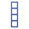 Jung Rahmen, 4-fach, LE CORBUSIER, bleu outremer 31 LC984206