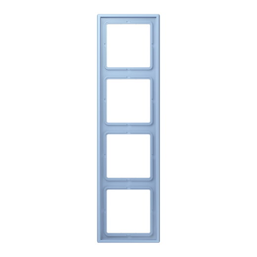 Jung Rahmen, 4-fach, LE CORBUSIER, outremer moyen LC984207